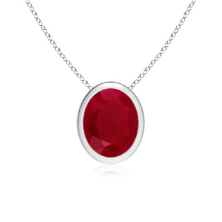 Oval AA Ruby