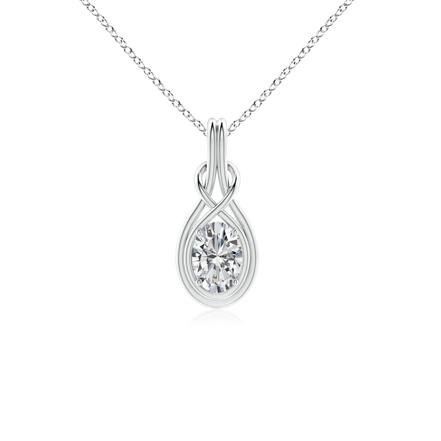 H, SI2 / 0.76 CT / 18 KT White Gold