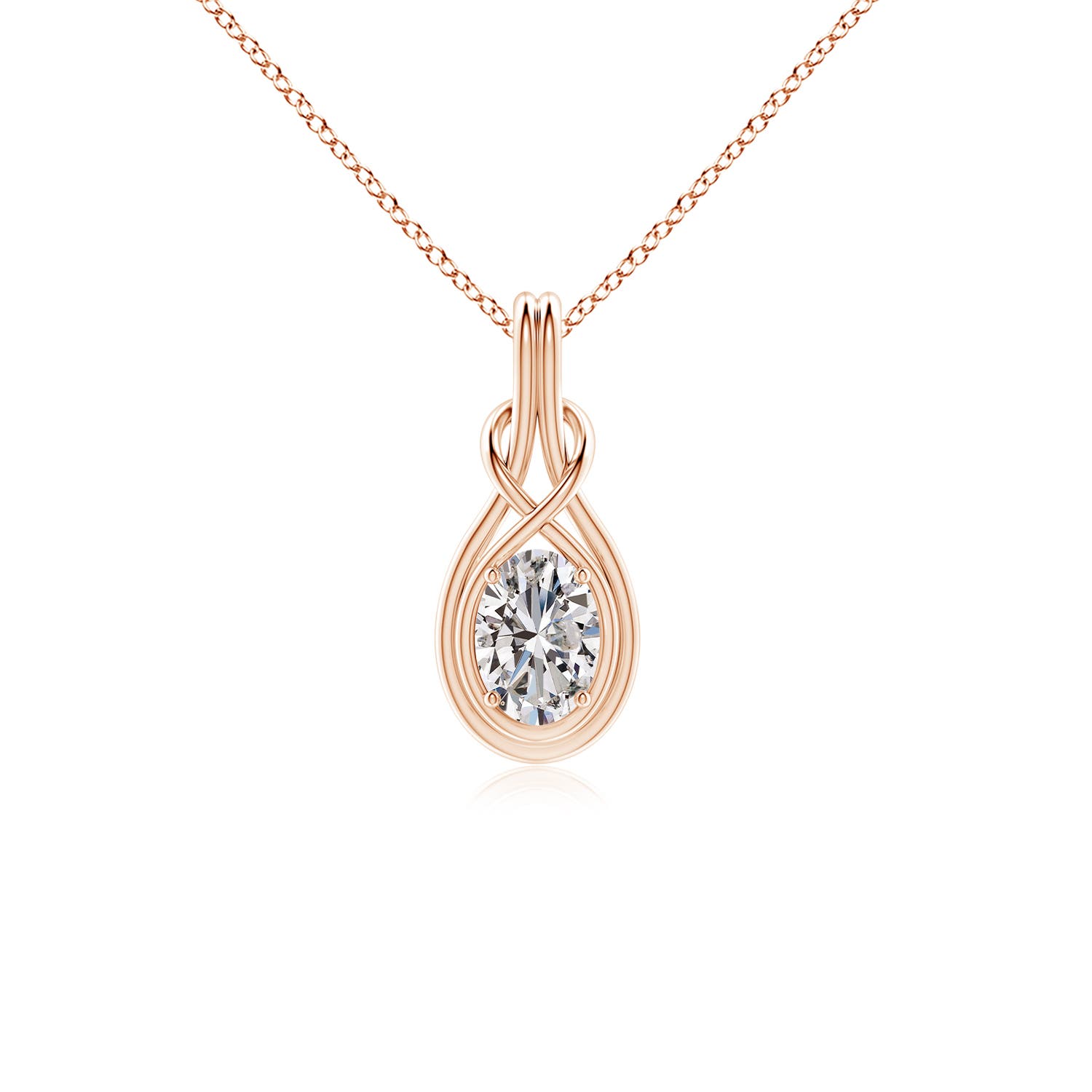 I-J, I1-I2 / 0.76 CT / 18 KT Rose Gold