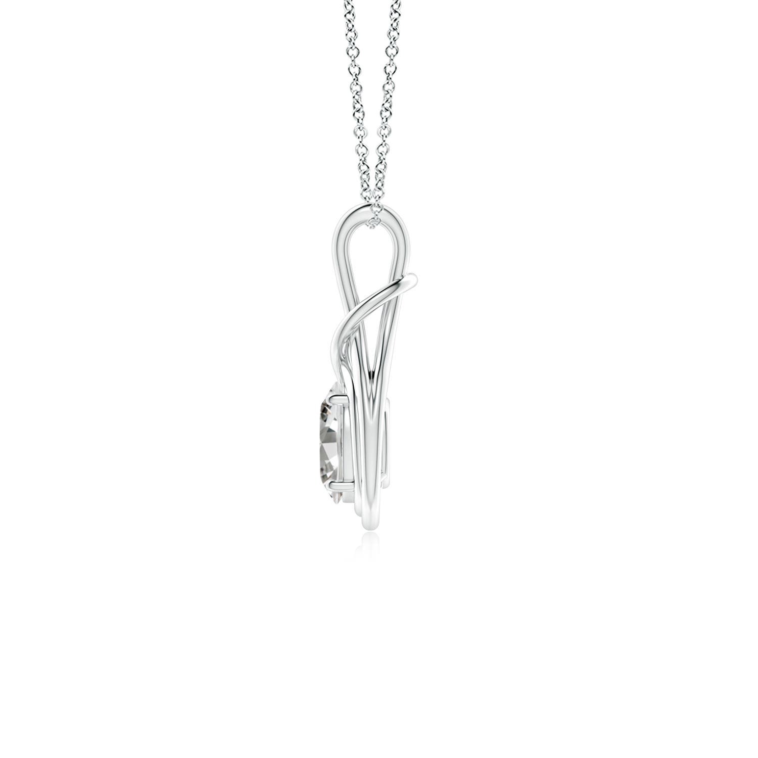 K, I3 / 0.76 CT / 18 KT White Gold