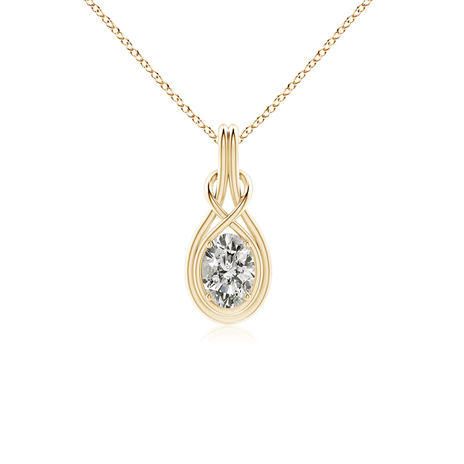 K, I3 / 0.76 CT / 18 KT Yellow Gold