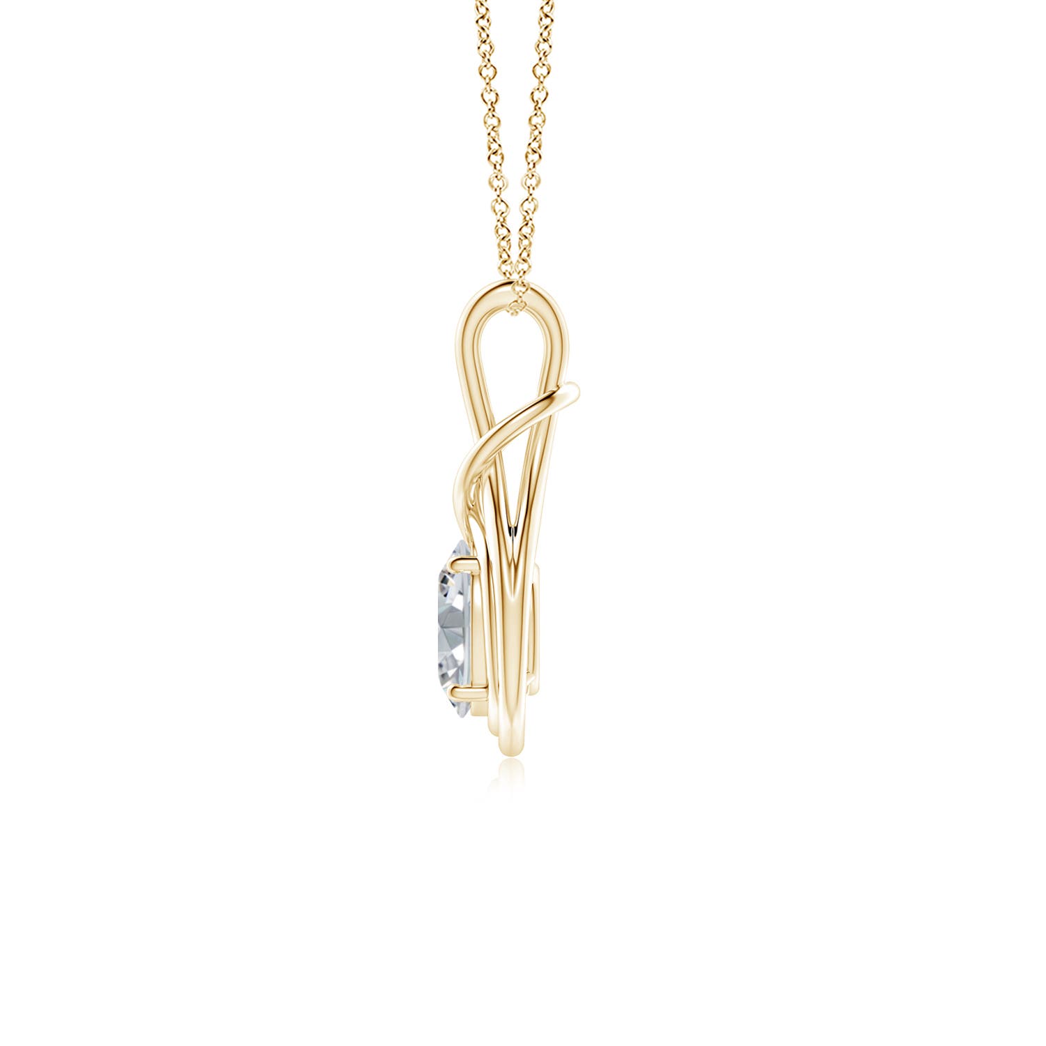 H, SI2 / 1 CT / 14 KT Yellow Gold