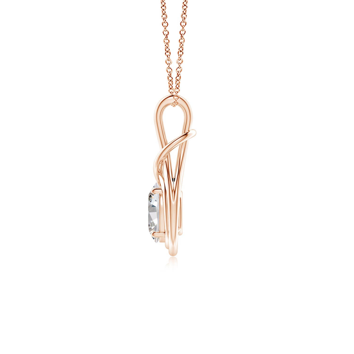 I-J, I1-I2 / 1 CT / 18 KT Rose Gold