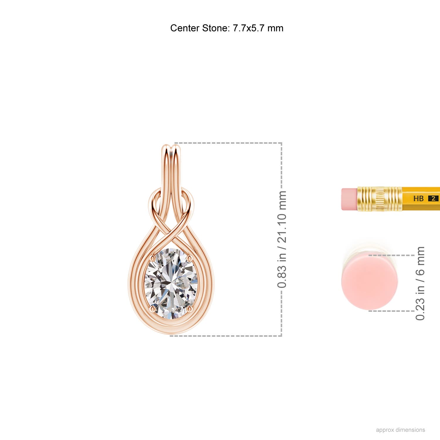 I-J, I1-I2 / 1 CT / 18 KT Rose Gold