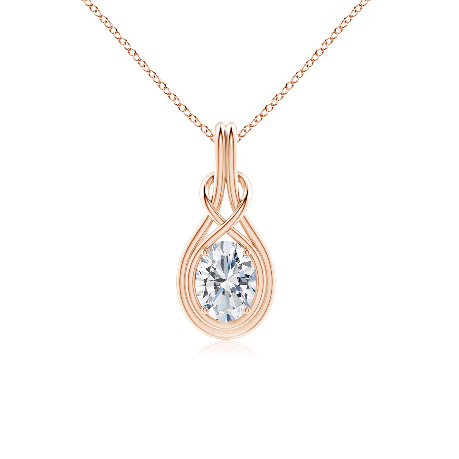 G, VS2 / 1.5 CT / 18 KT Rose Gold