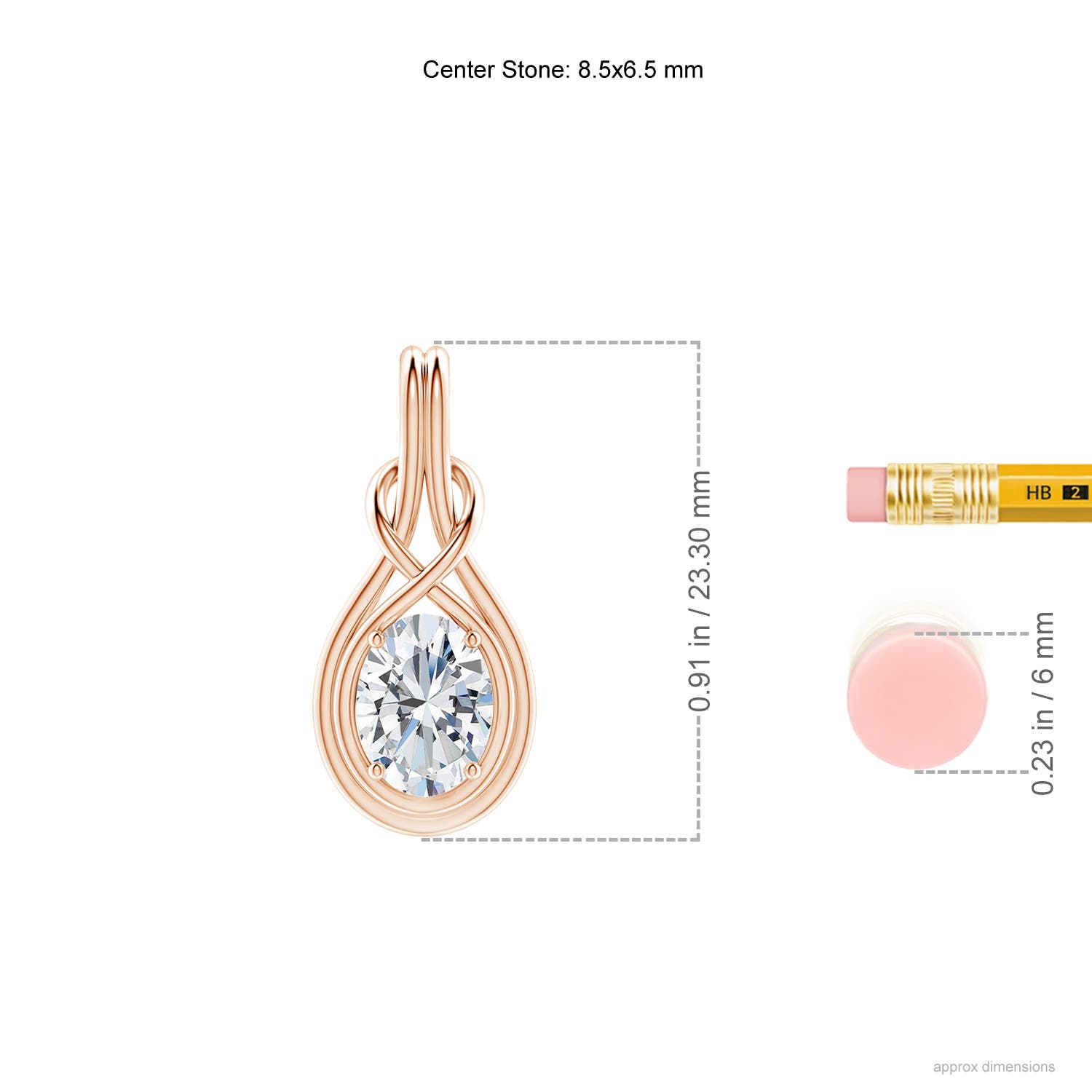 G, VS2 / 1.5 CT / 14 KT Rose Gold