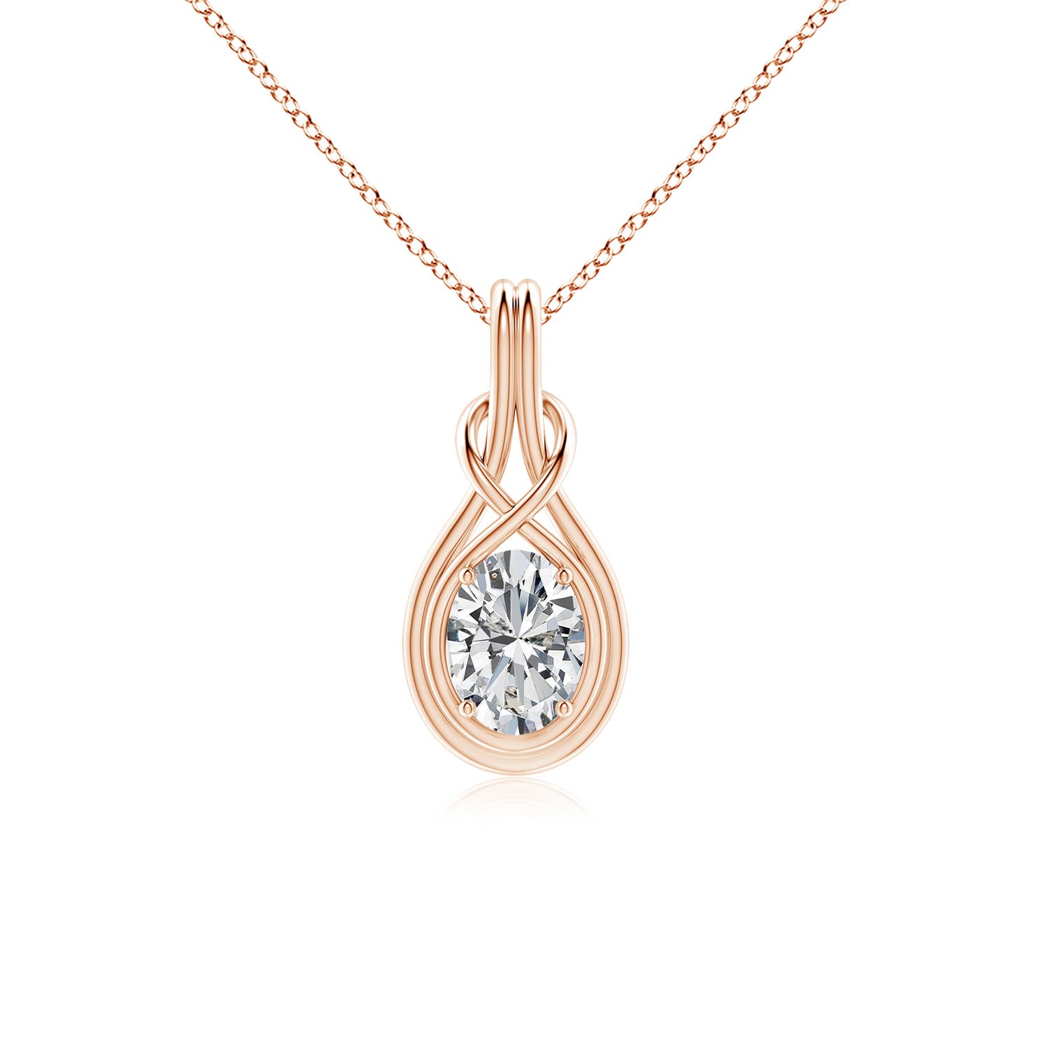 H, SI2 / 1.5 CT / 18 KT Rose Gold