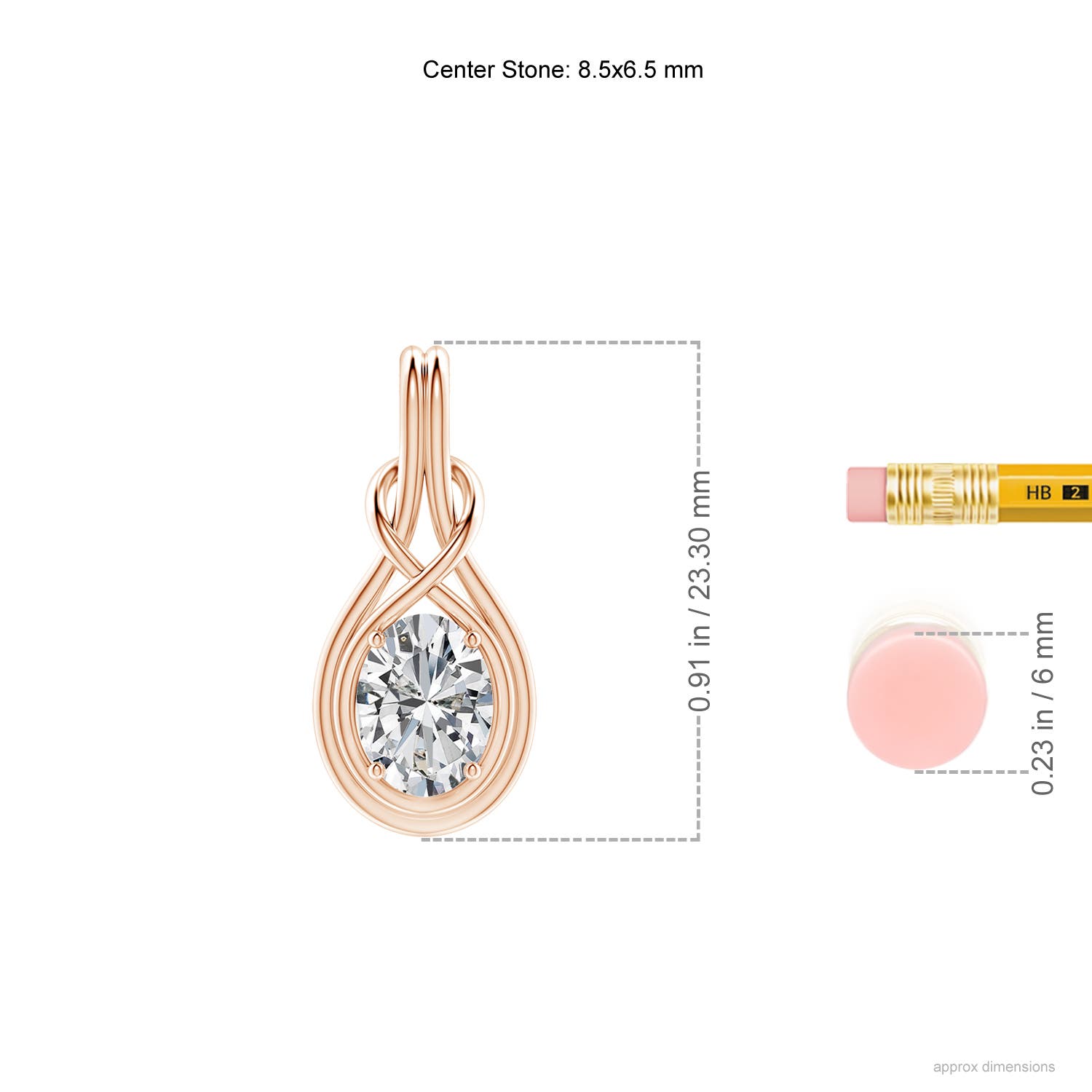 H, SI2 / 1.5 CT / 18 KT Rose Gold