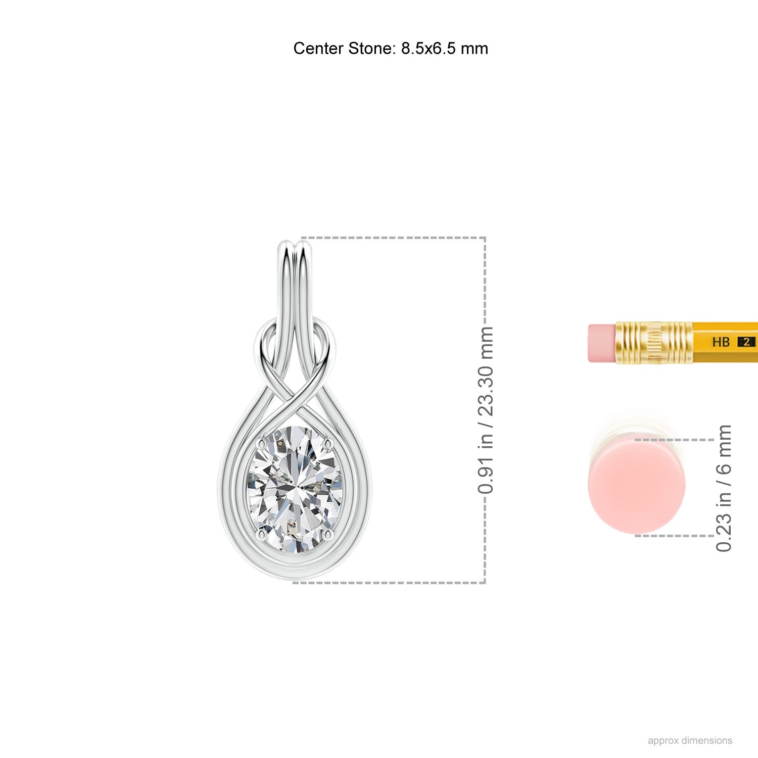 H, SI2 / 1.5 CT / 14 KT White Gold