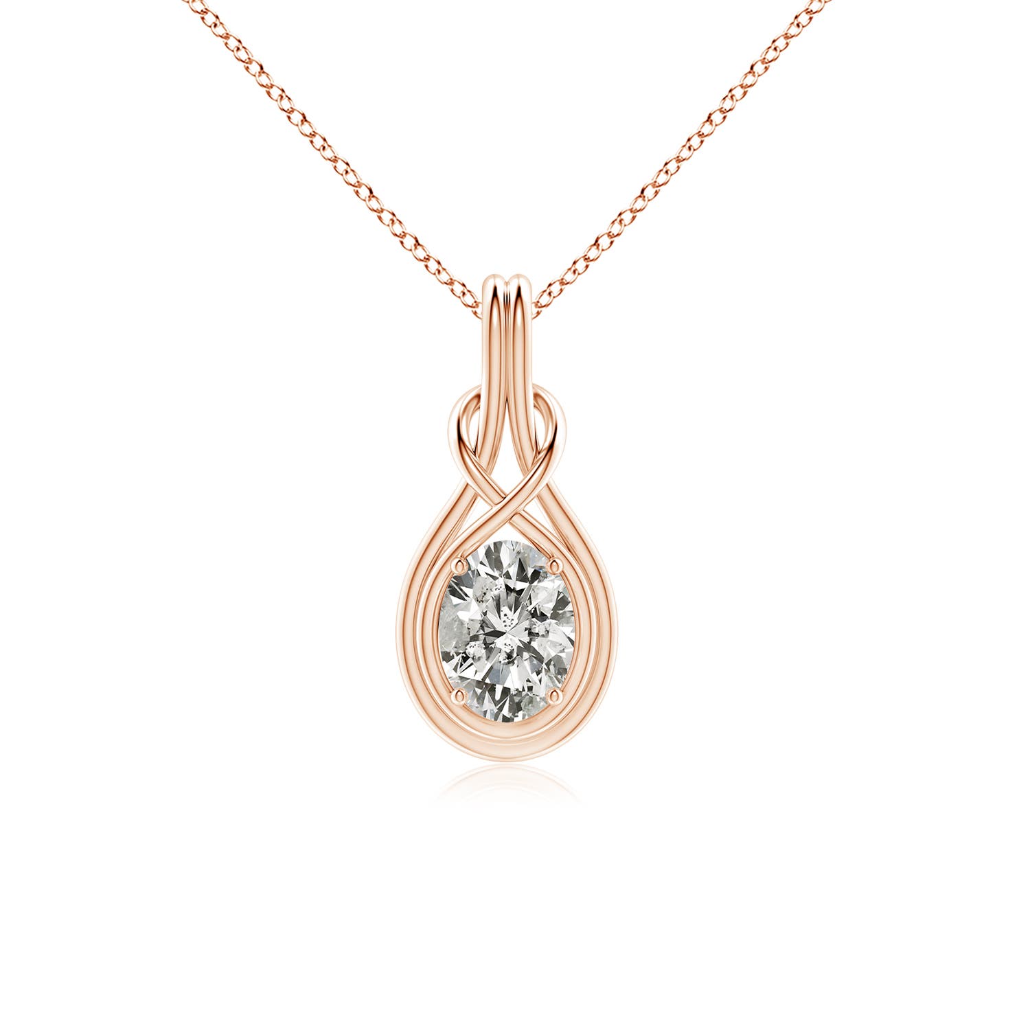 K, I3 / 1.5 CT / 18 KT Rose Gold