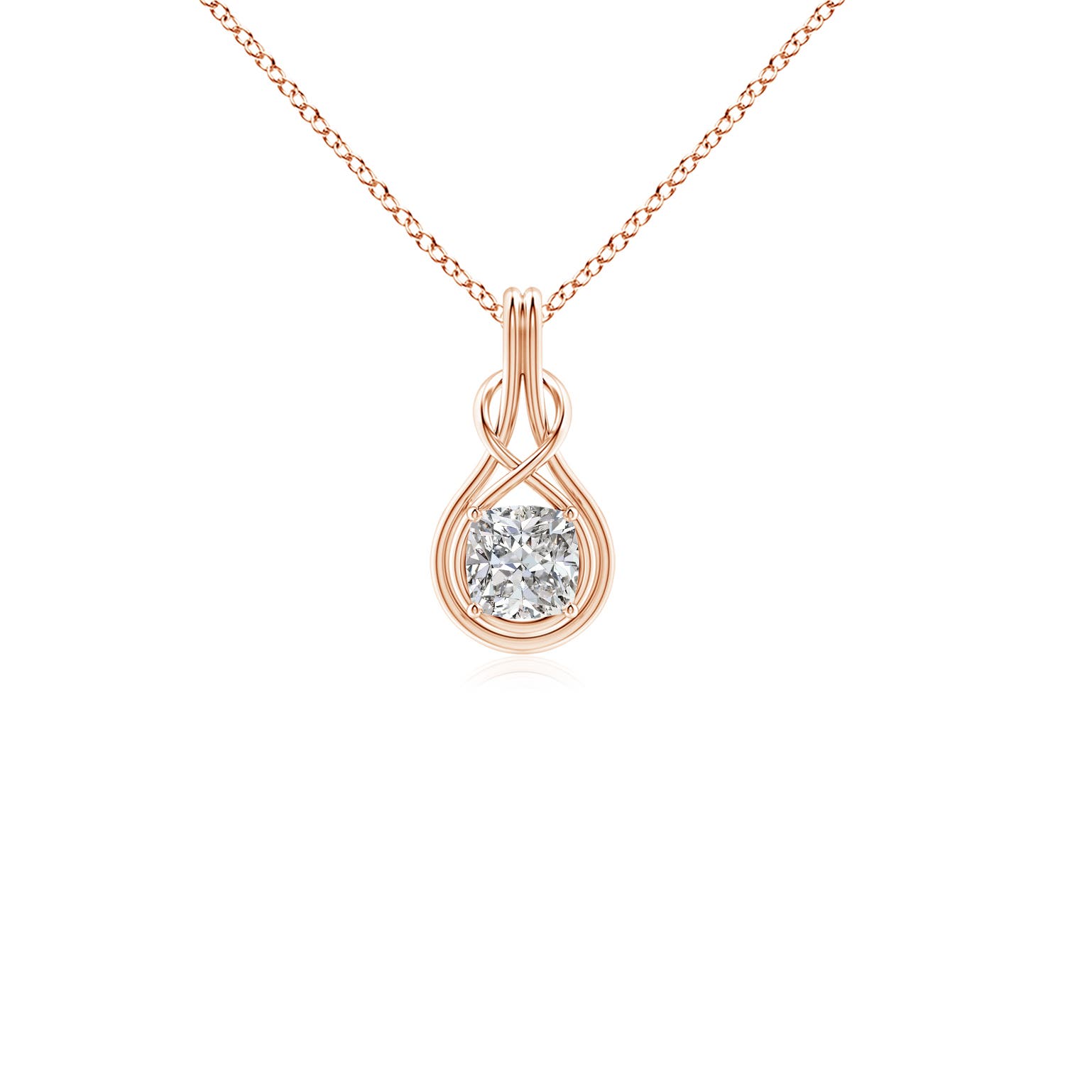 I-J, I1-I2 / 0.75 CT / 18 KT Rose Gold