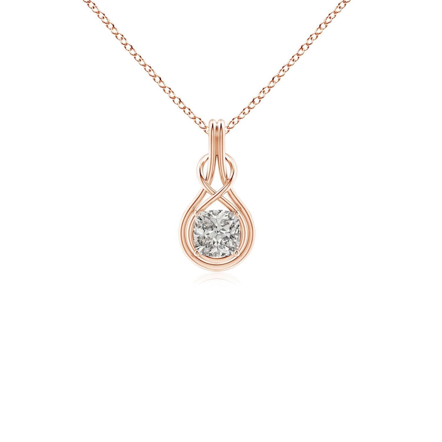 K, I3 / 0.75 CT / 18 KT Rose Gold