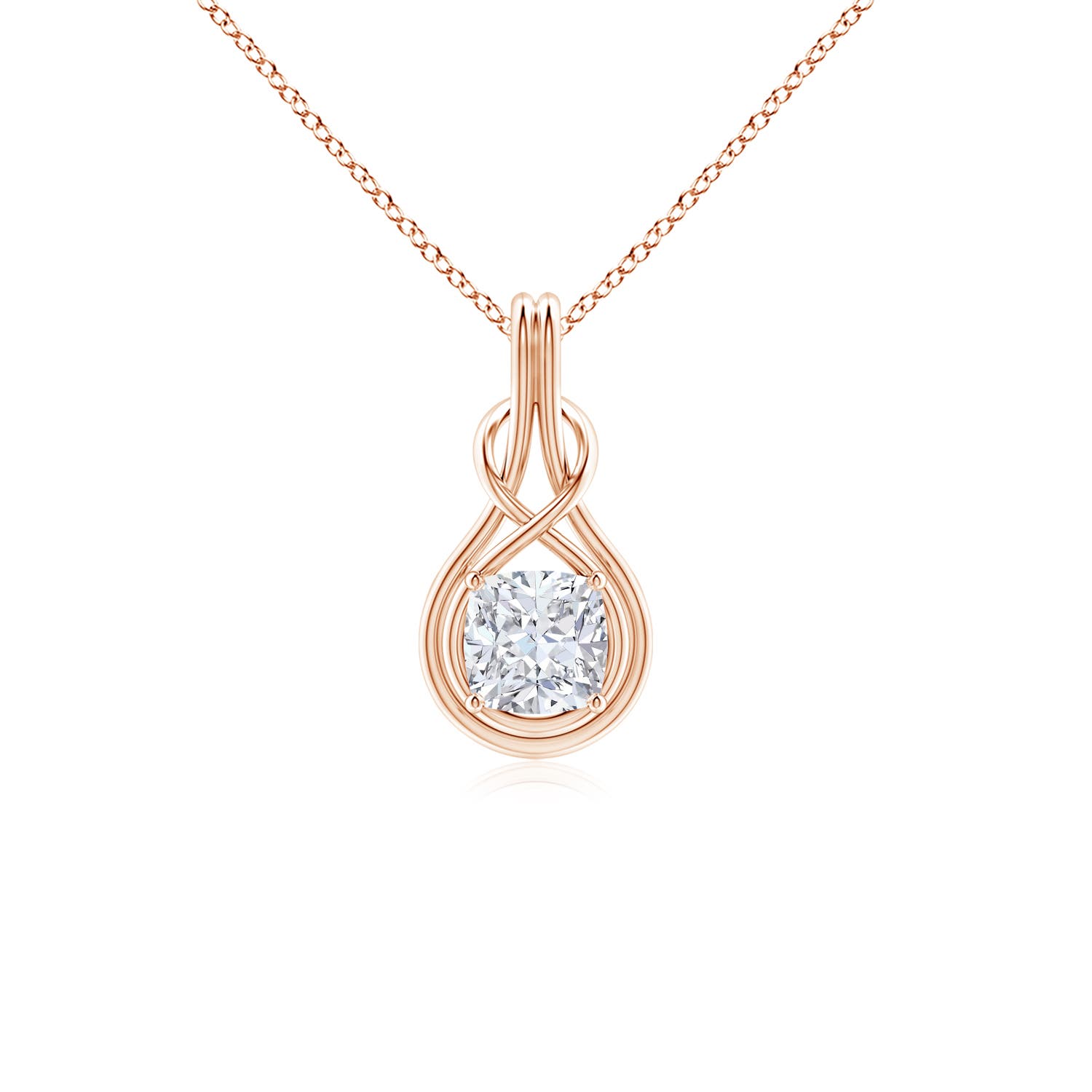 G, VS2 / 1.5 CT / 18 KT Rose Gold