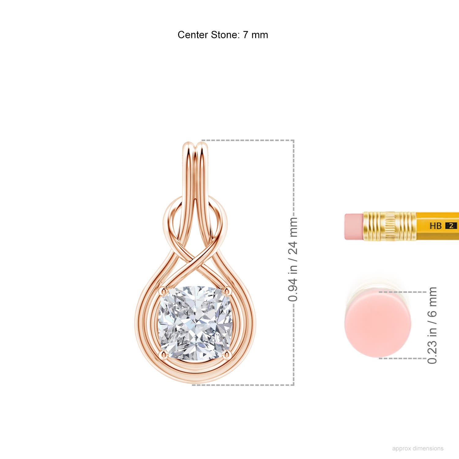 H, SI2 / 1.91 CT / 18 KT Rose Gold