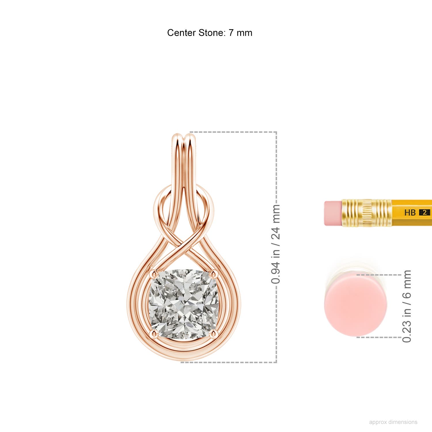 K, I3 / 1.91 CT / 18 KT Rose Gold