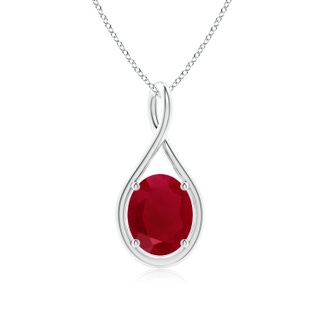 Oval AA Ruby