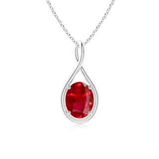 Oval AAA Ruby