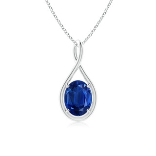 Oval AAA Blue Sapphire