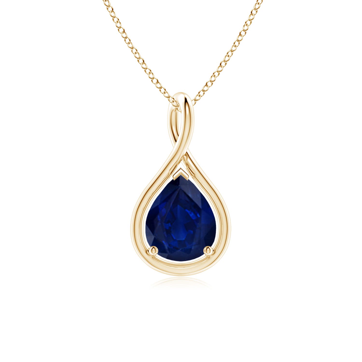 AA - Blue Sapphire / 1.75 CT / 18 KT Yellow Gold