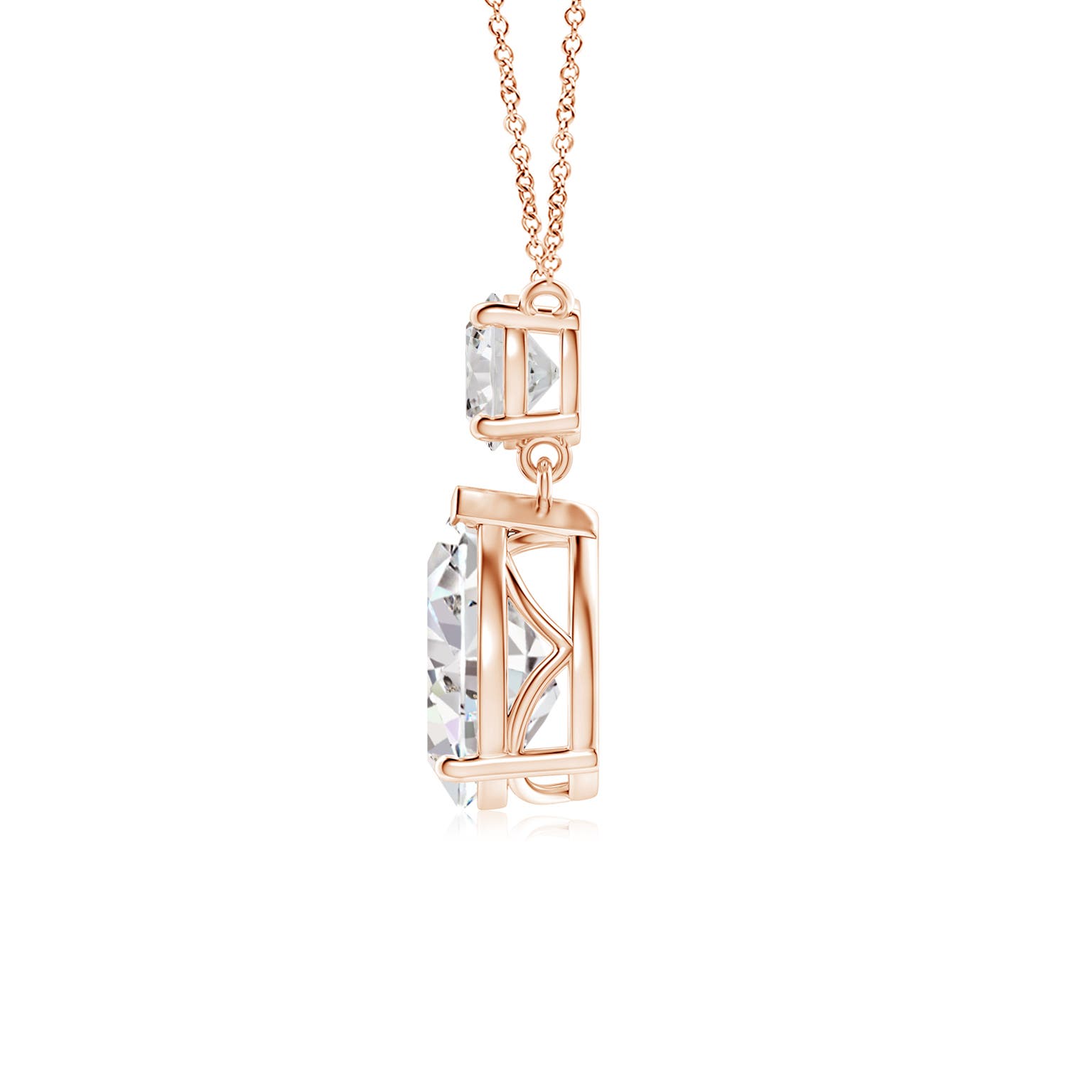 I-J, I1-I2 / 2.5 CT / 18 KT Rose Gold