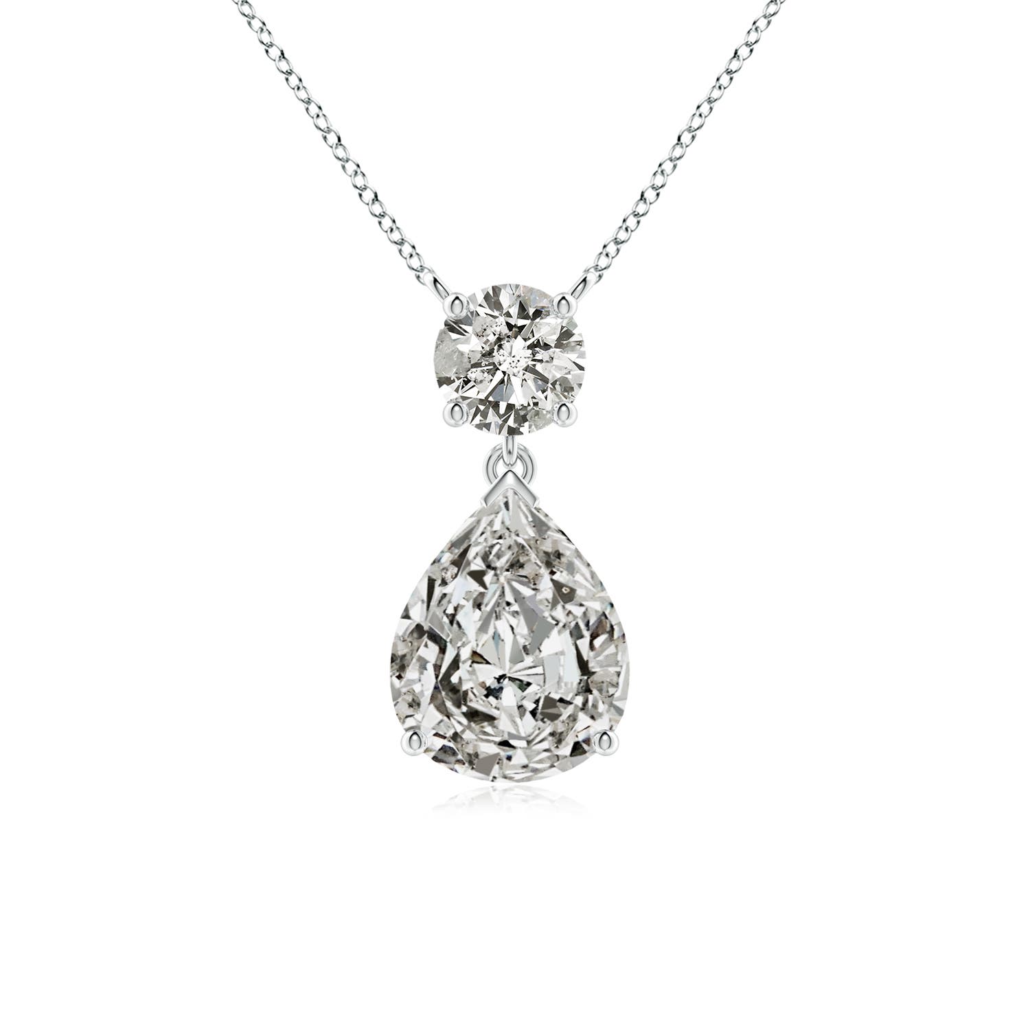 K, I3 / 2.5 CT / 18 KT White Gold