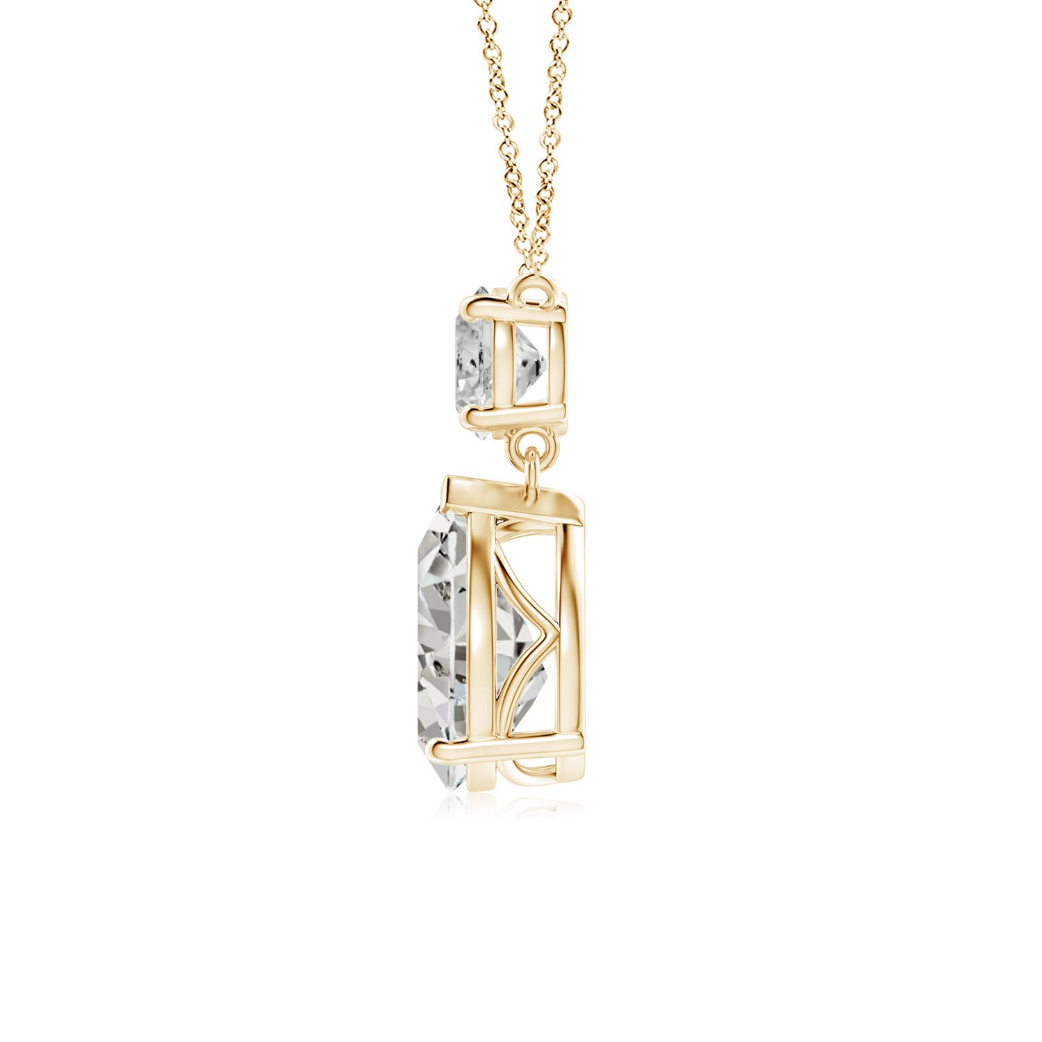 K, I3 / 2.5 CT / 18 KT Yellow Gold