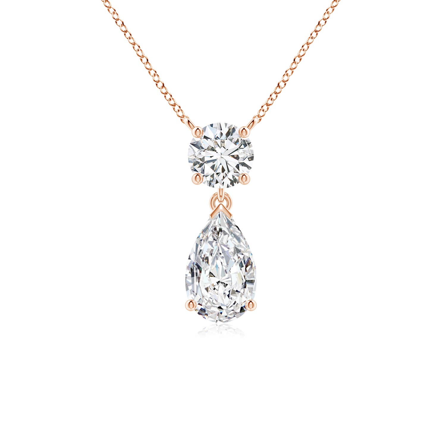 H, SI2 / 1.5 CT / 18 KT Rose Gold