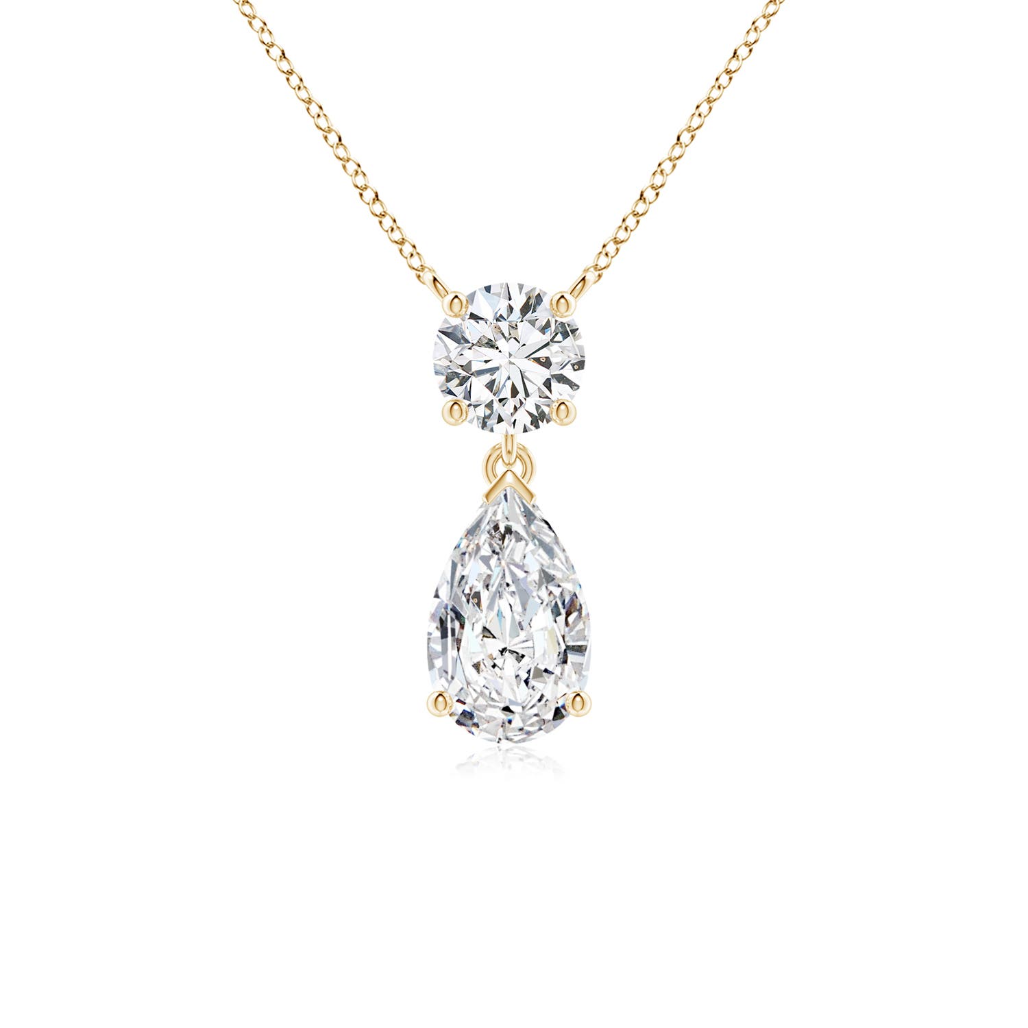 H, SI2 / 1.5 CT / 18 KT Yellow Gold