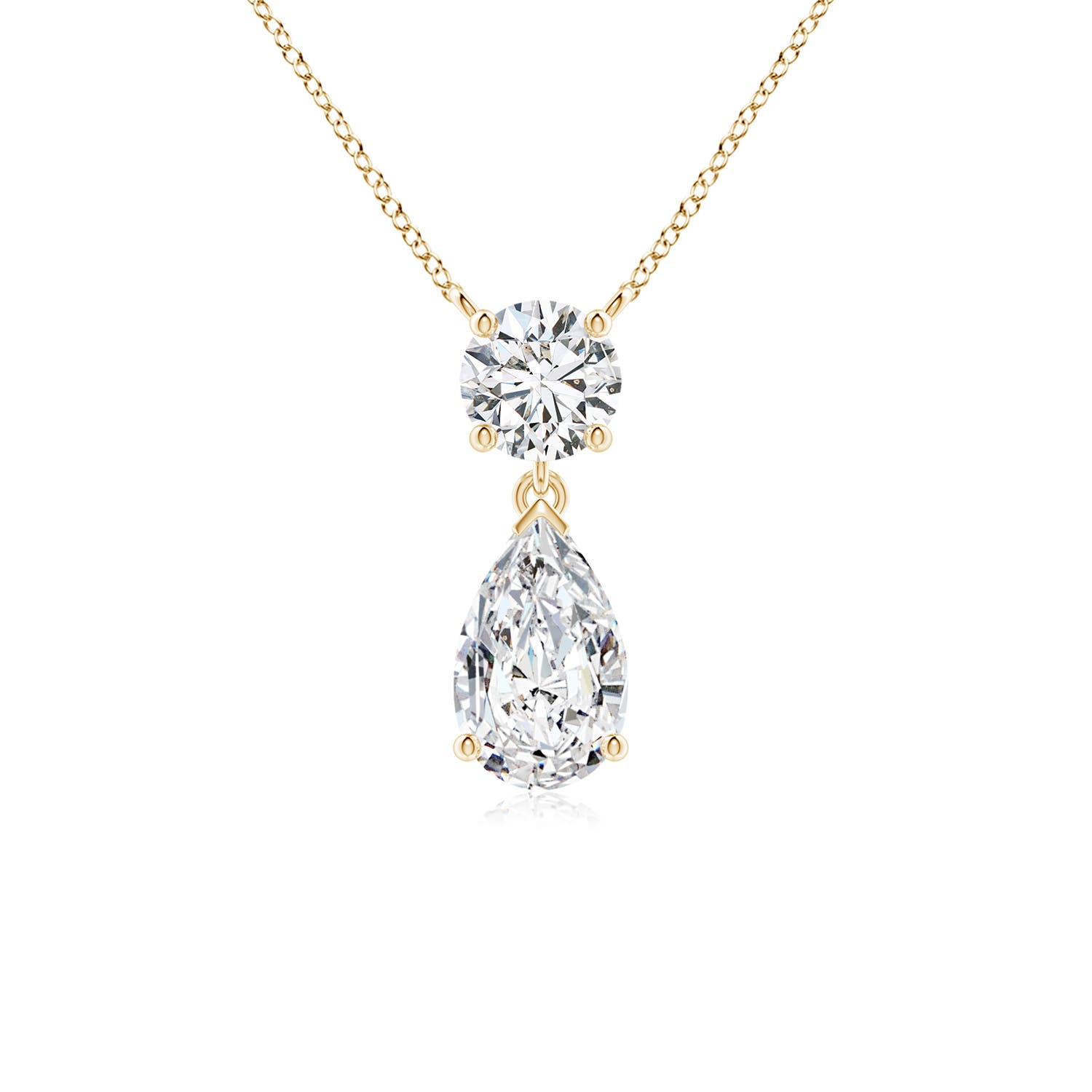 H, SI2 / 1.5 CT / 14 KT Yellow Gold