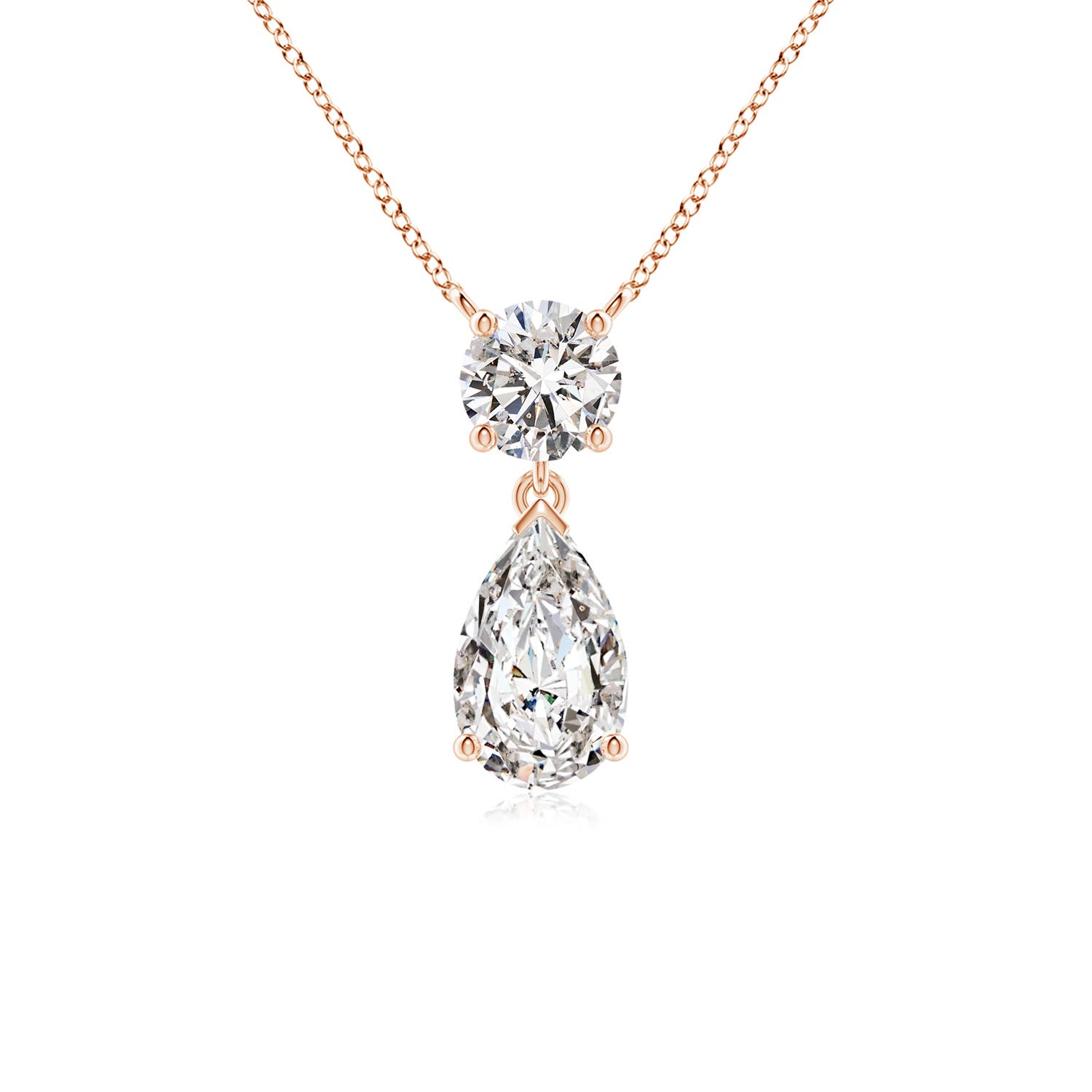 I-J, I1-I2 / 1.5 CT / 18 KT Rose Gold