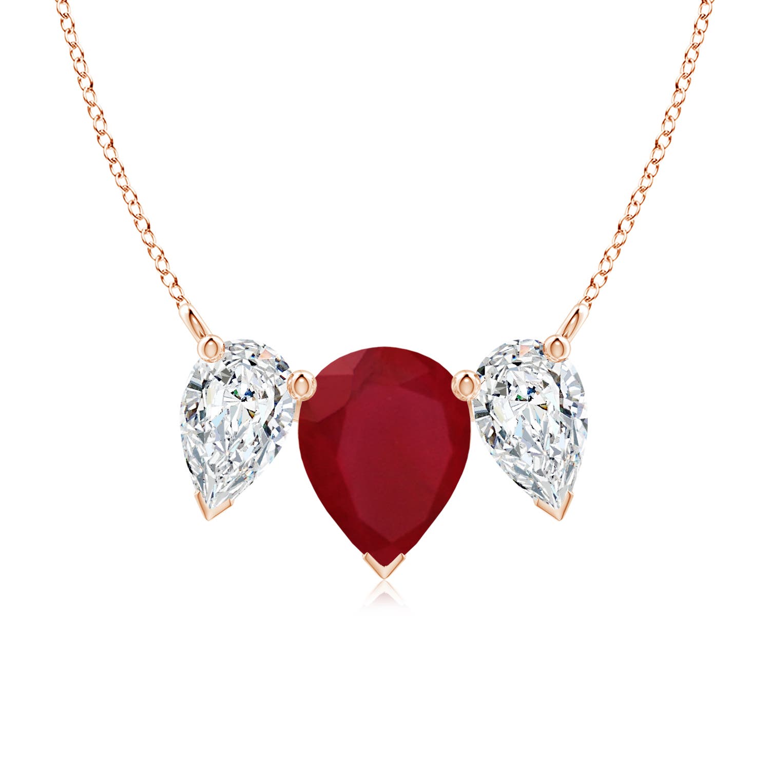 AA - Ruby / 5.1 CT / 18 KT Rose Gold