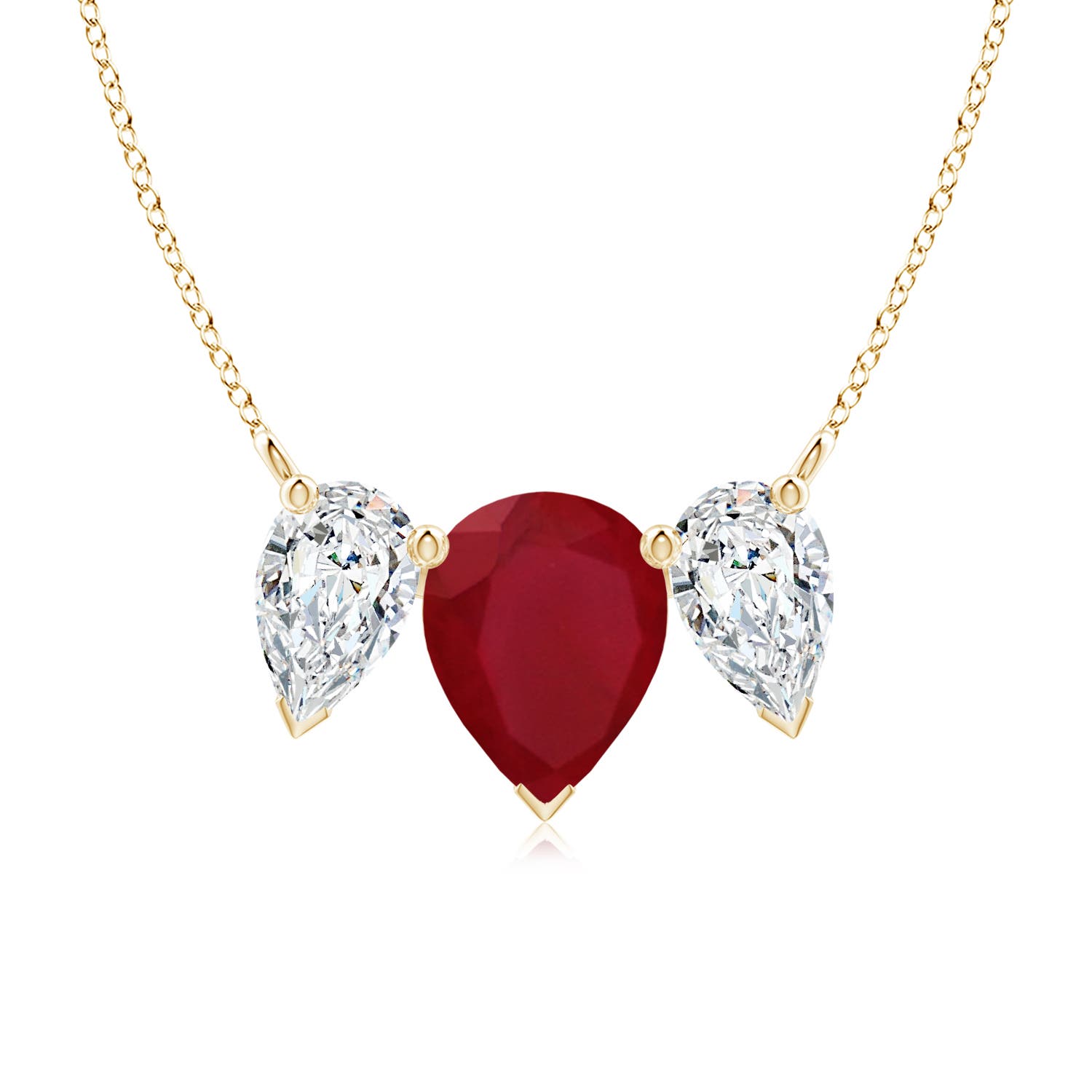 AA - Ruby / 5.1 CT / 18 KT Yellow Gold