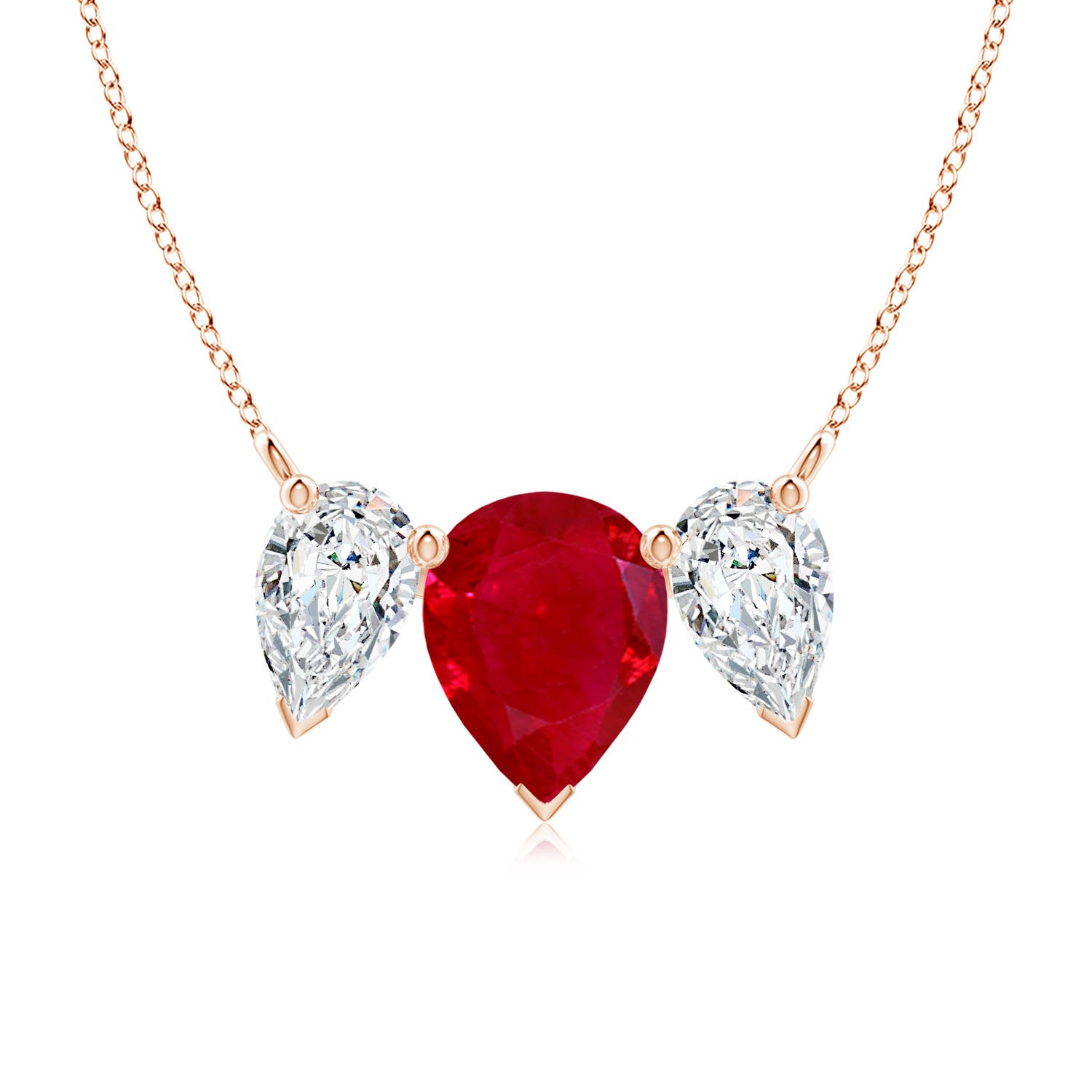 AAA - Ruby / 5.1 CT / 18 KT Rose Gold