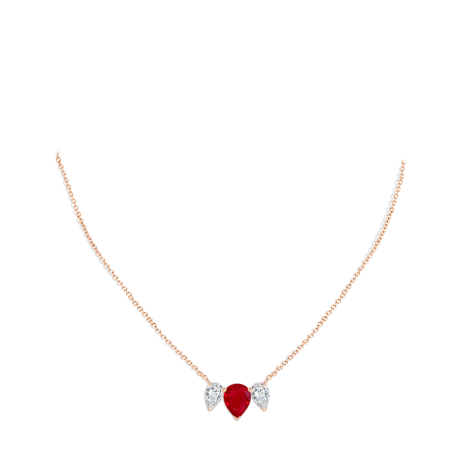 AAA - Ruby / 5.1 CT / 18 KT Rose Gold