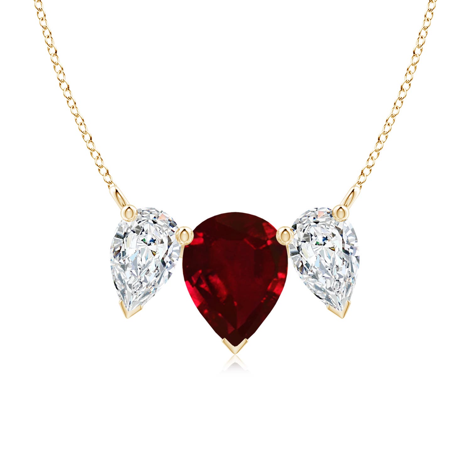 AAAA - Ruby / 5.1 CT / 18 KT Yellow Gold