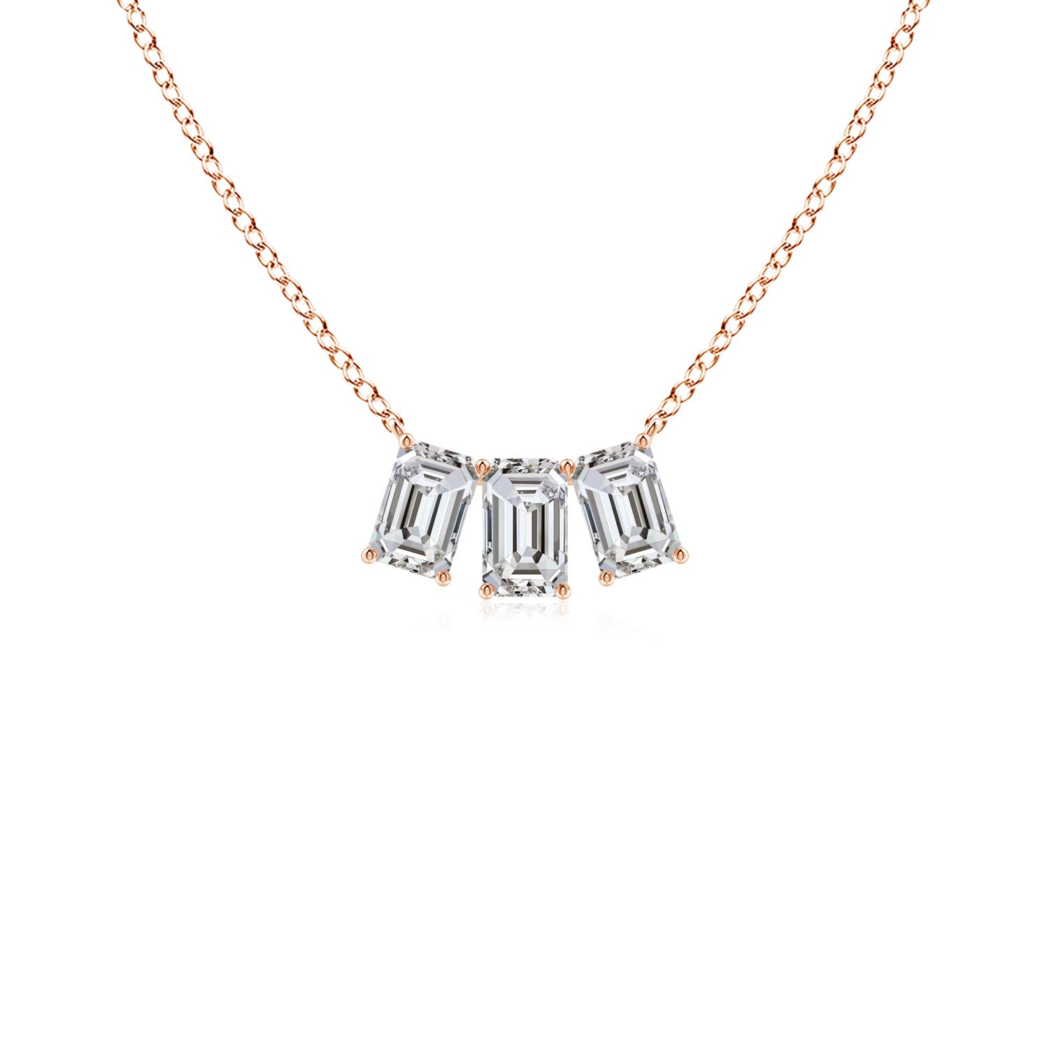 I-J, I1-I2 / 2 CT / 18 KT Rose Gold