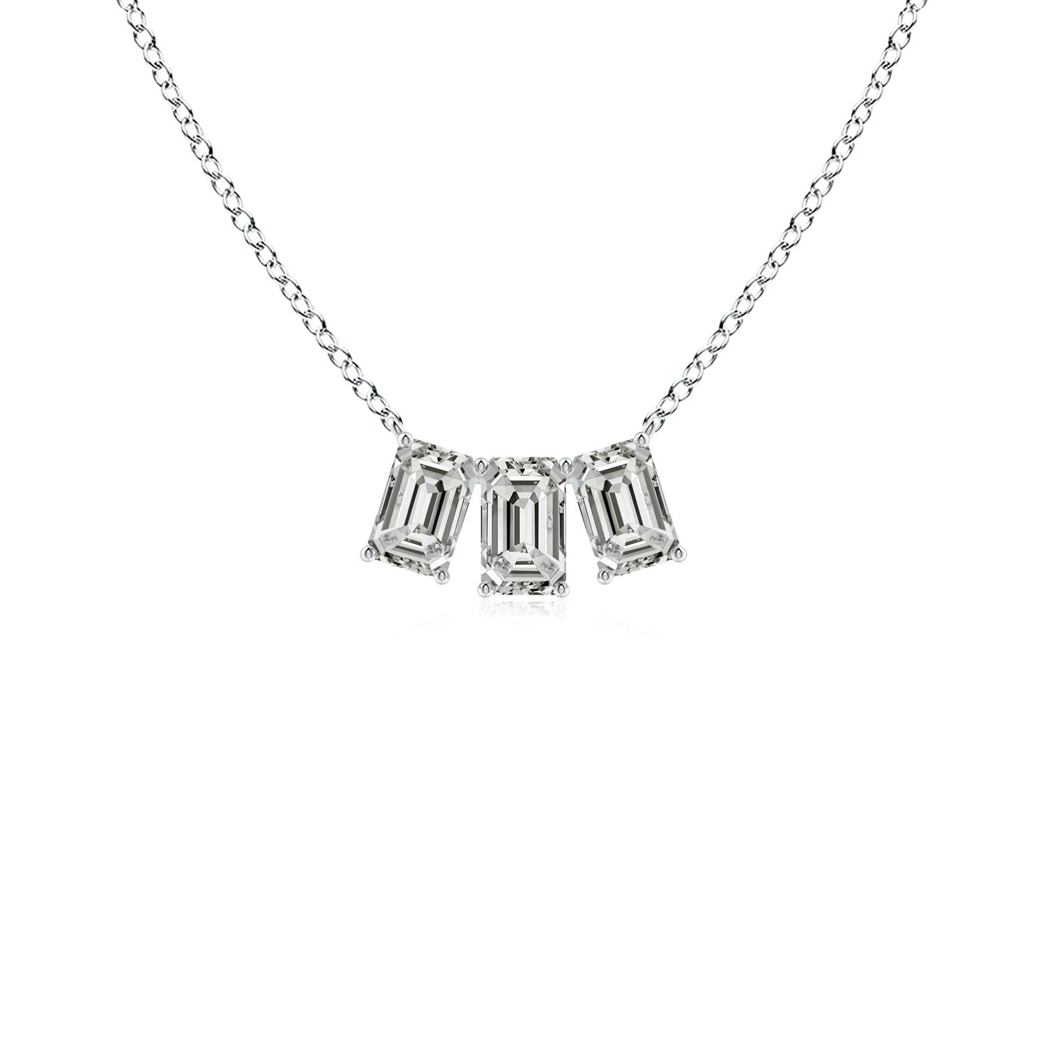 K, I3 / 2 CT / 18 KT White Gold