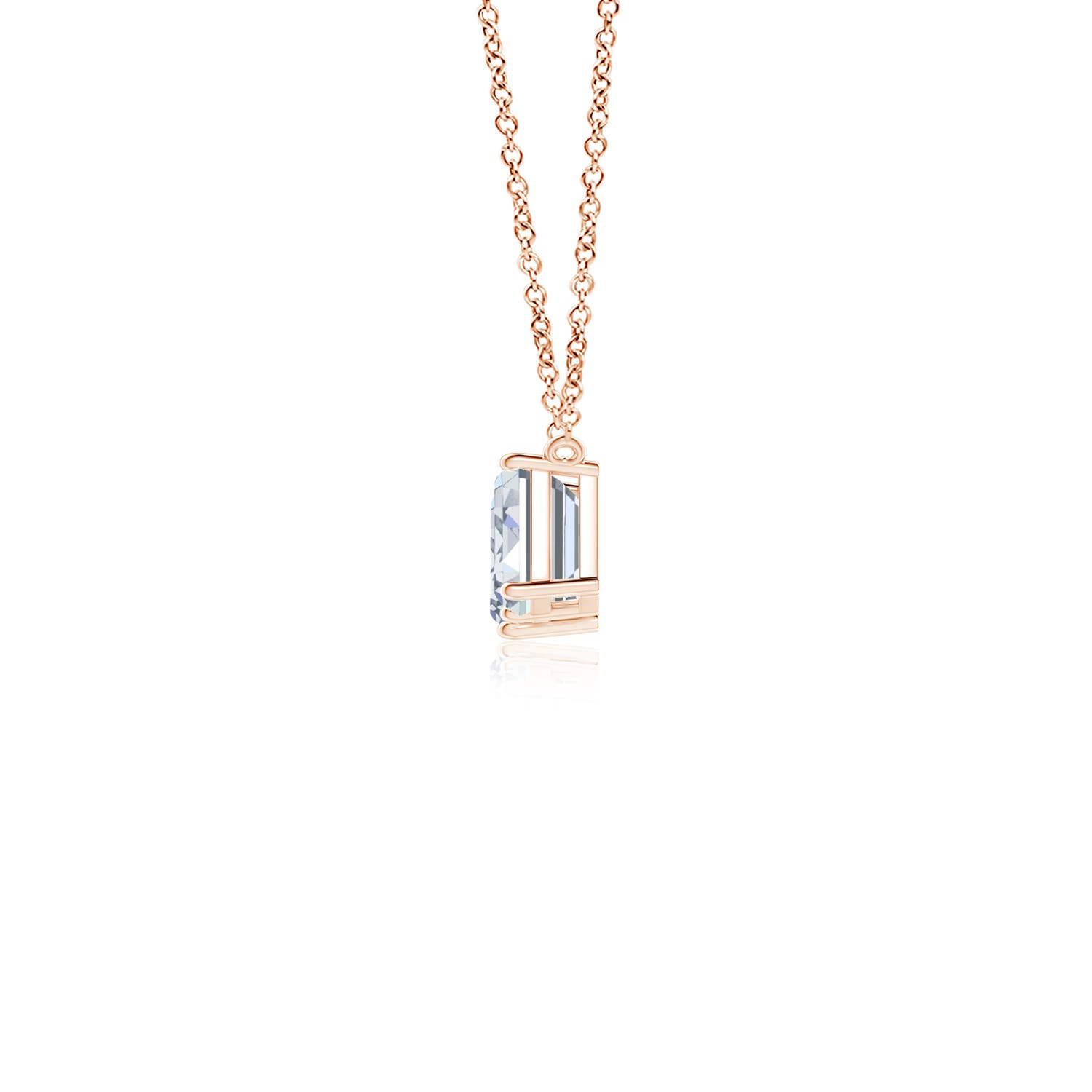 H, SI2 / 2.57 CT / 18 KT Rose Gold