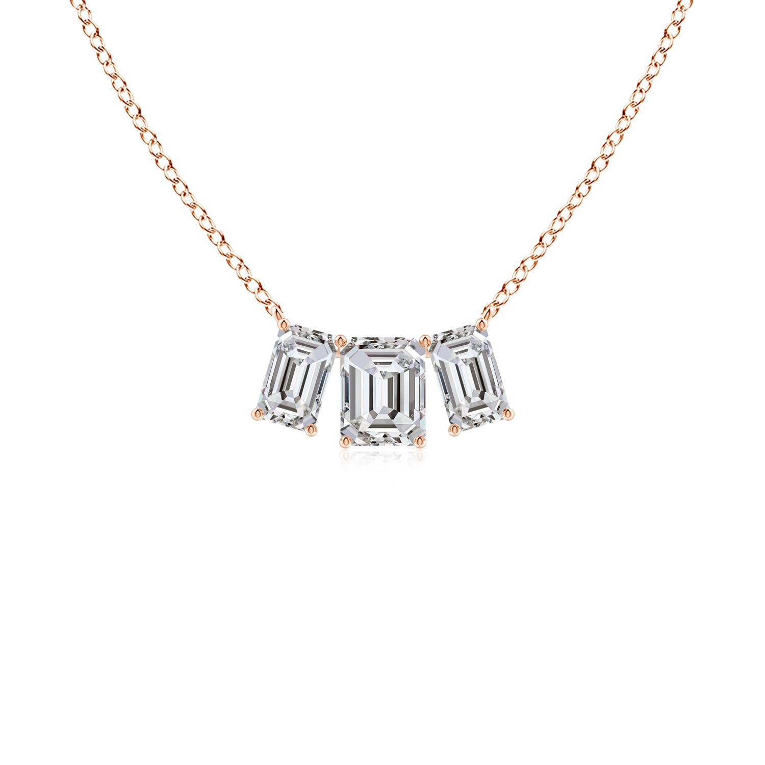 I-J, I1-I2 / 2.57 CT / 18 KT Rose Gold