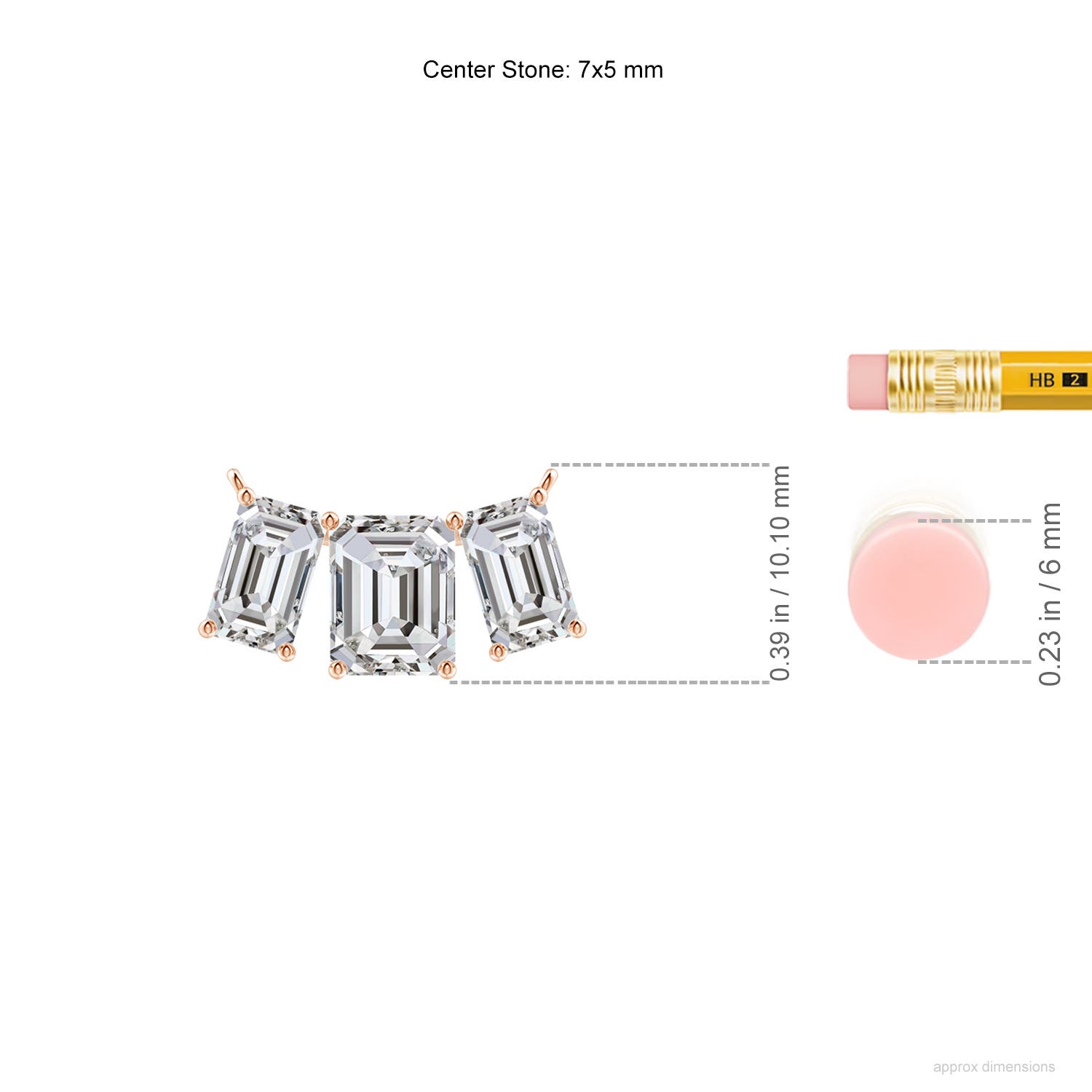 I-J, I1-I2 / 2.57 CT / 18 KT Rose Gold