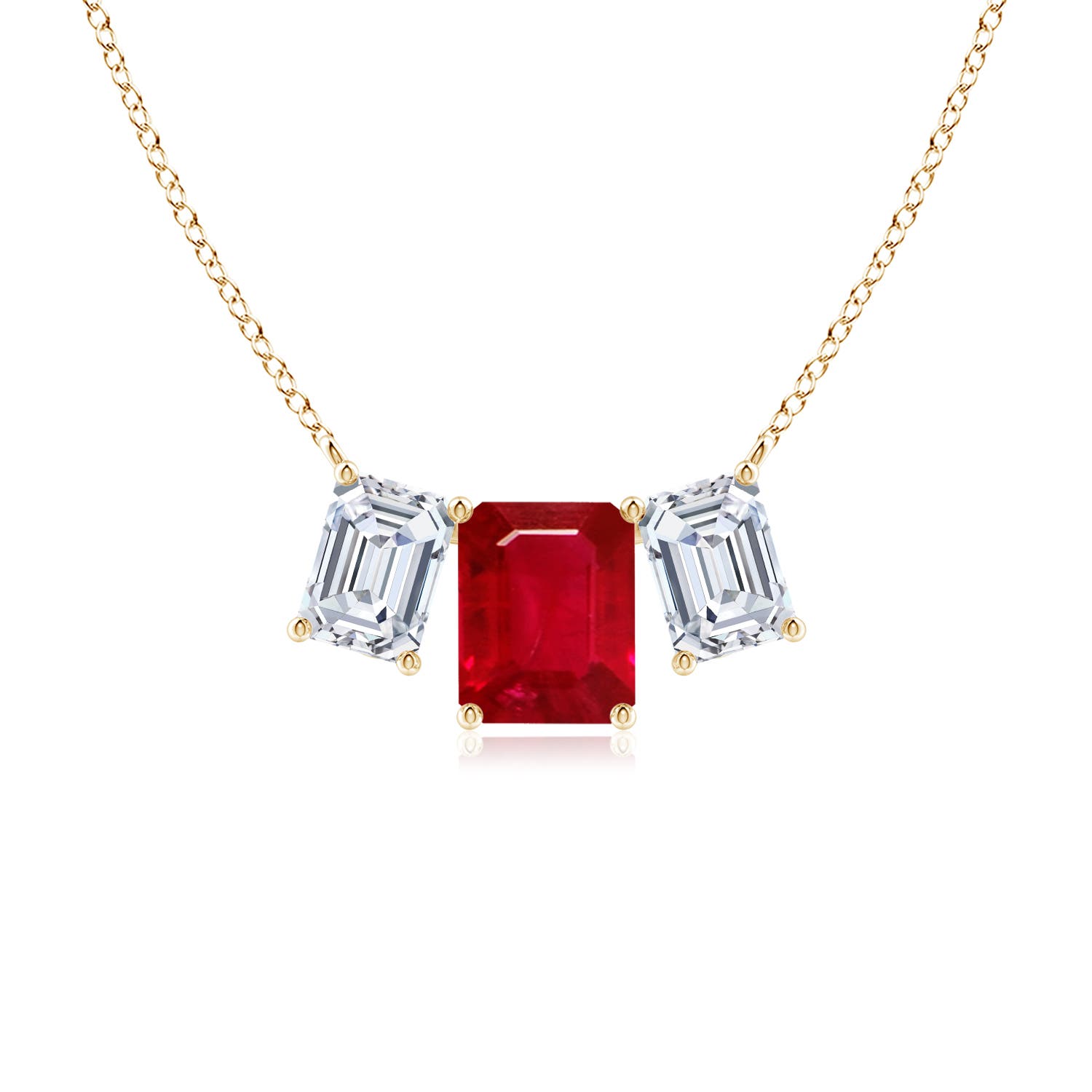 AAA - Ruby / 7.8 CT / 18 KT Yellow Gold