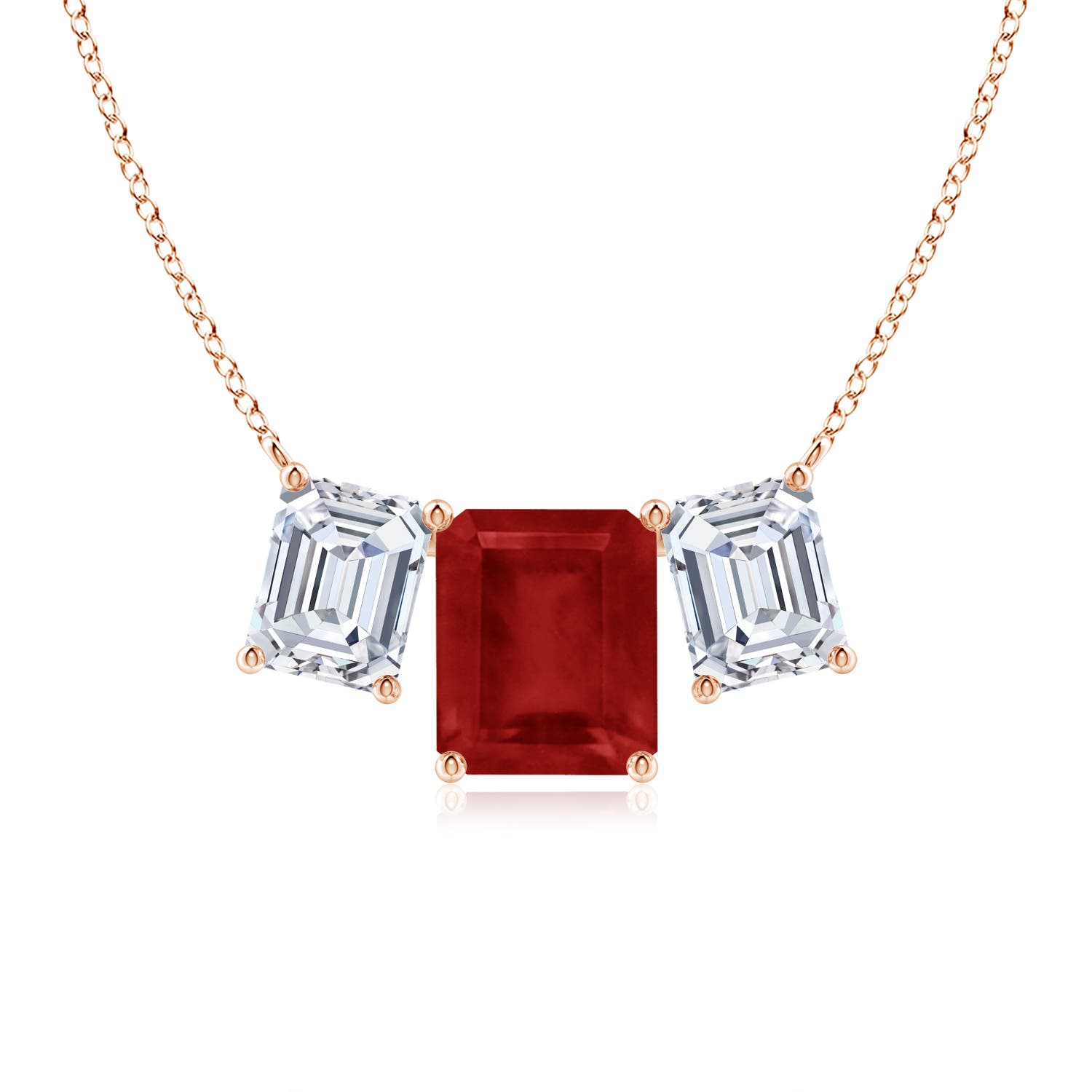 AA - Ruby / 12.03 CT / 18 KT Rose Gold