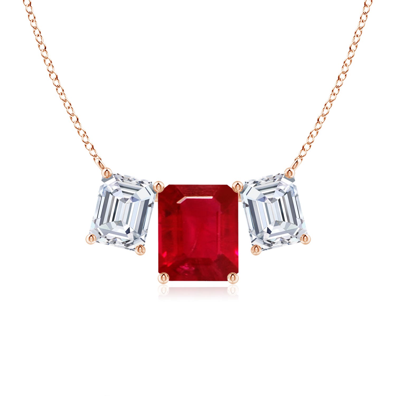 AAA - Ruby / 12.03 CT / 18 KT Rose Gold