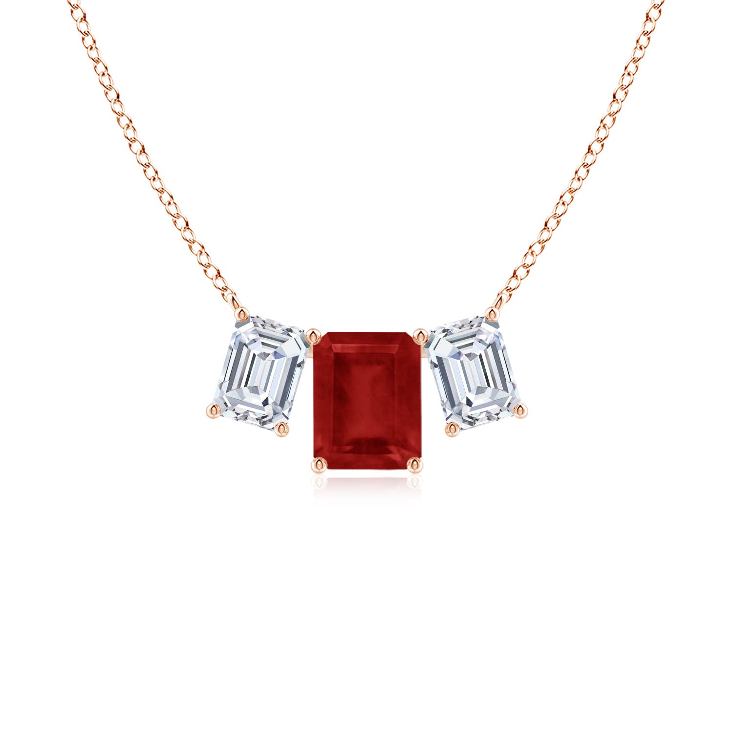 AA - Ruby / 5.34 CT / 18 KT Rose Gold