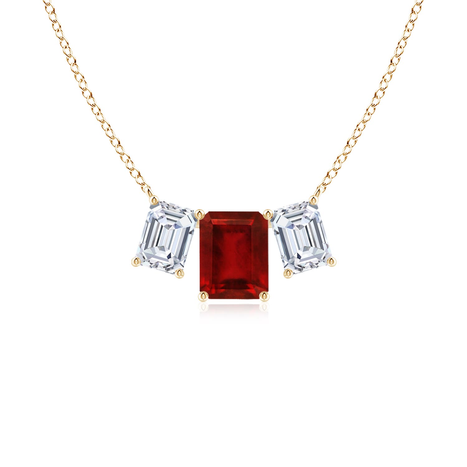 AAAA - Ruby / 5.34 CT / 18 KT Yellow Gold