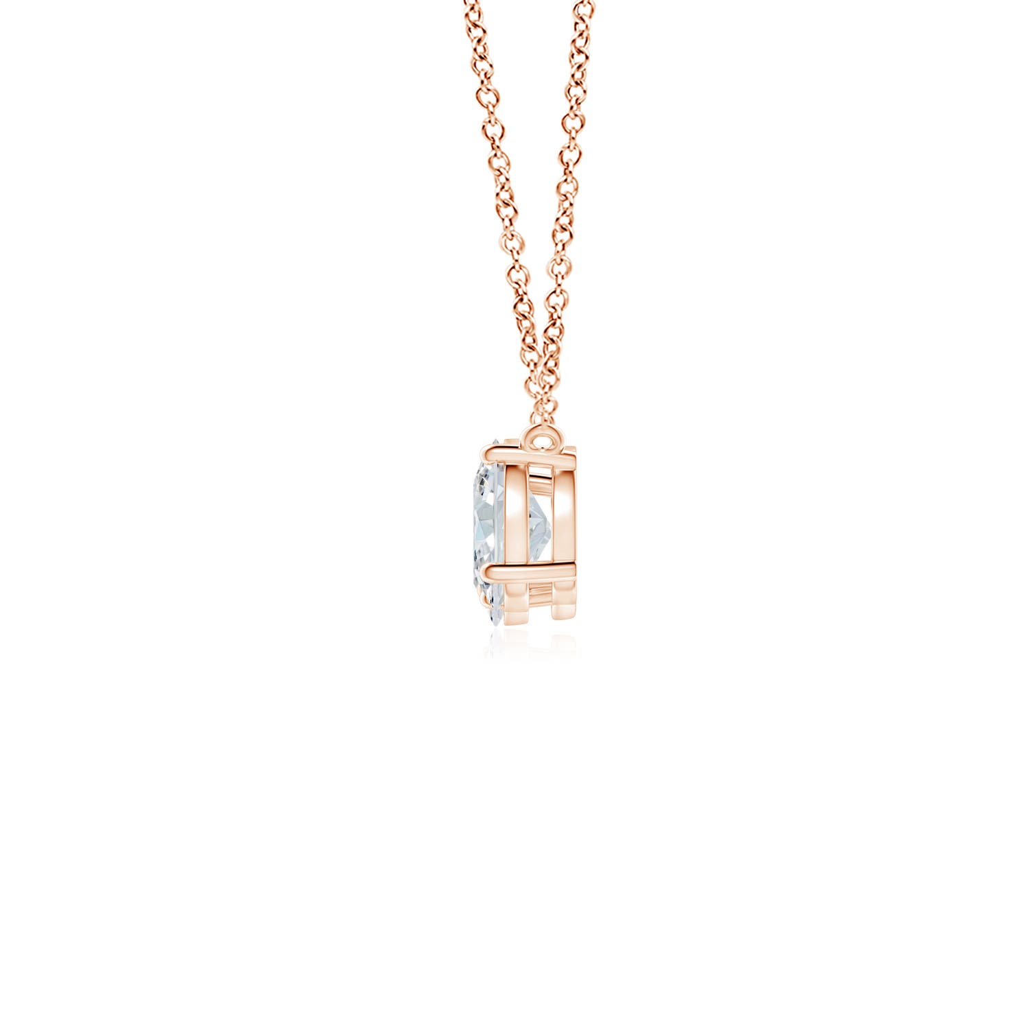 G, VS2 / 2.28 CT / 14 KT Rose Gold