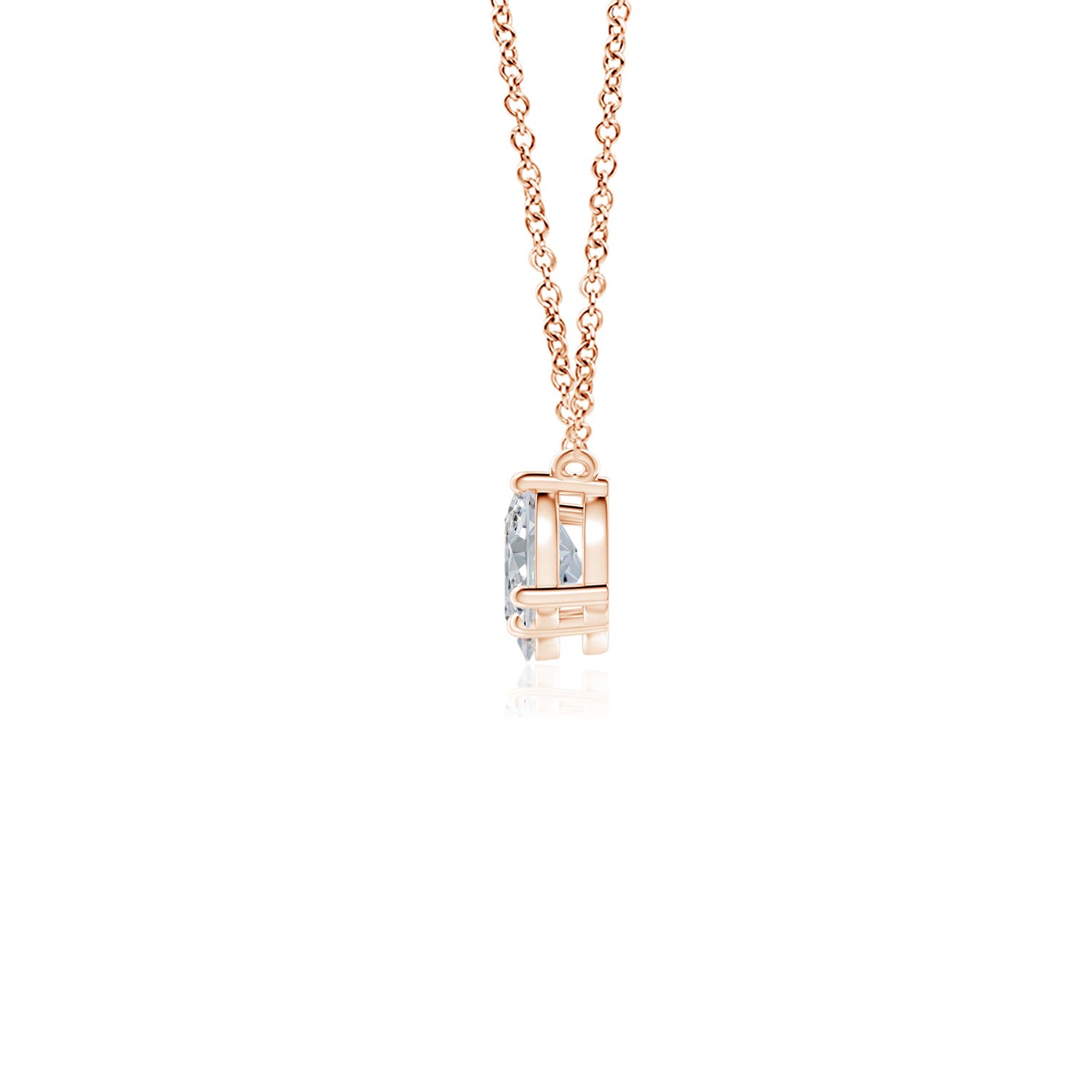 H, SI2 / 1.62 CT / 14 KT Rose Gold