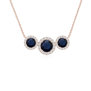 Round A Blue Sapphire