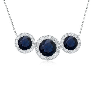 Round A Blue Sapphire