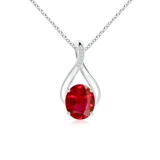 Oval AAA Ruby